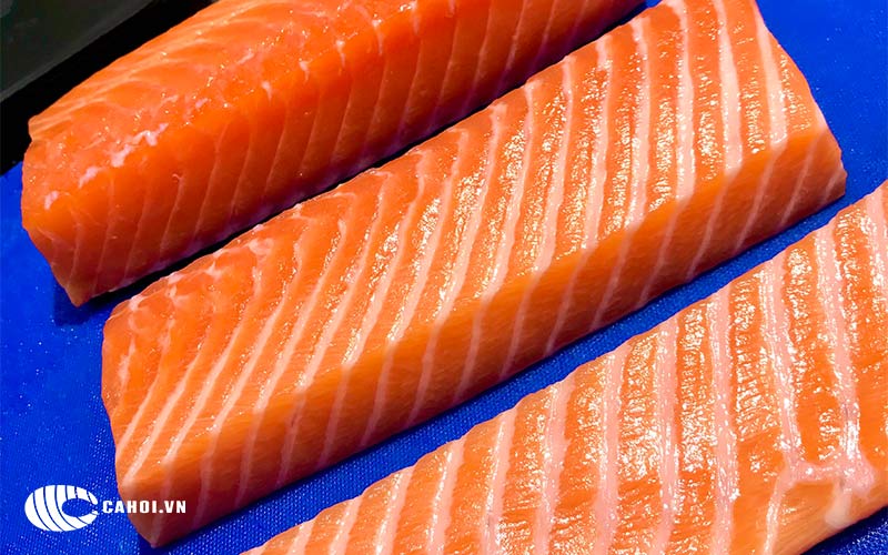 Cá hồi cung cấp Kali