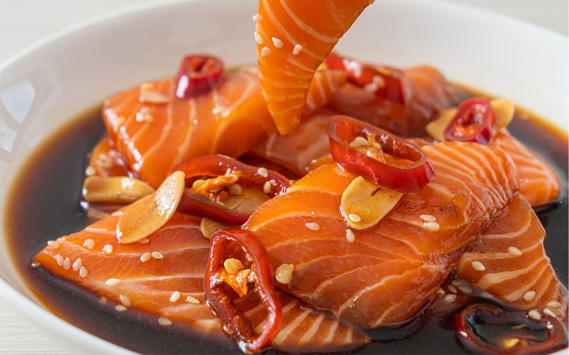 Cá hồi ngâm tương bảo quản được bao lâu Cá hồi ngâm tương bảo quản được bao lâu