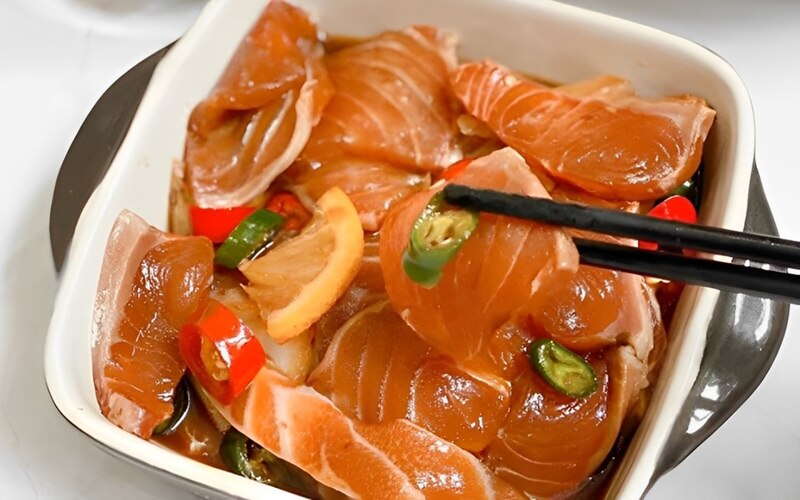 Cách làm cá hồi ngâm tương Hàn Quốc Cách làm cá hồi ngâm tương Hàn Quốc