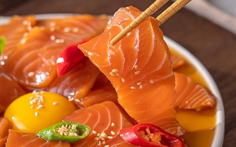 Cách làm cá hồi ngâm tương kiểu Nhật Cách làm cá hồi ngâm tương kiểu Nhật