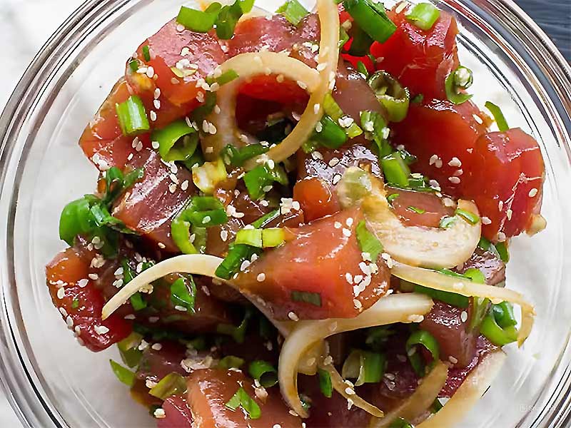 Cách làm gỏi cá hồi kiểu Nhật