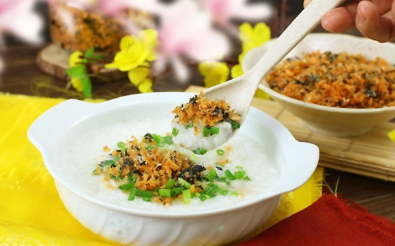 Cách sử dụng ruốc cá hồi cho bé Cách sử dụng ruốc cá hồi cho bé