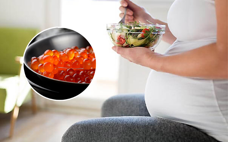 Trứng cá hồi có tốt cho bà bầu không Trứng cá hồi có tốt cho bà bầu không