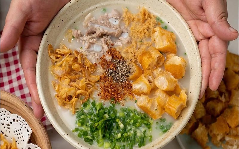 Cháo sườn