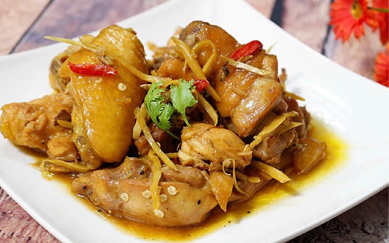 Gà rang gừng