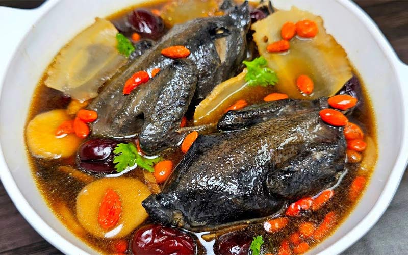 Gà tần thuốc bắc