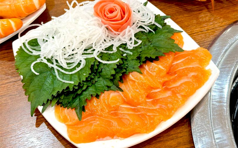 Cách làm món cá hồi ăn sống 1 Cách làm món cá hồi ăn sống 1